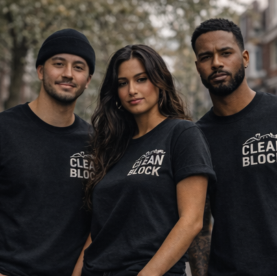 Clean The Block Tee