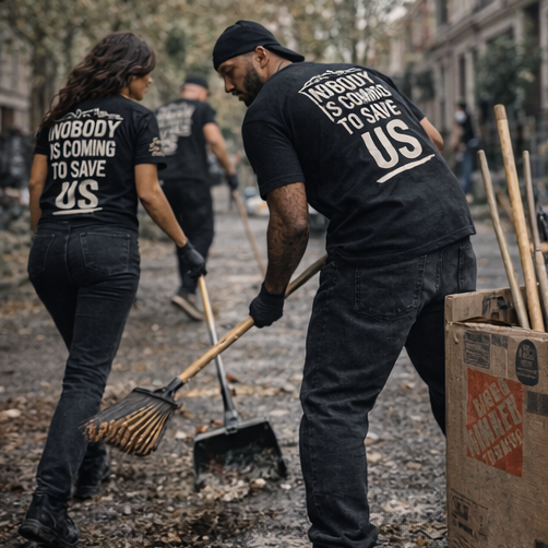 Clean The Block Tee